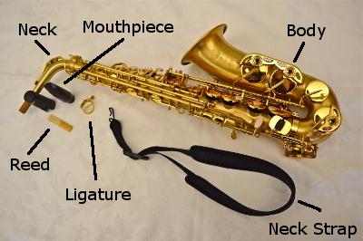 Parts of the Saxophone